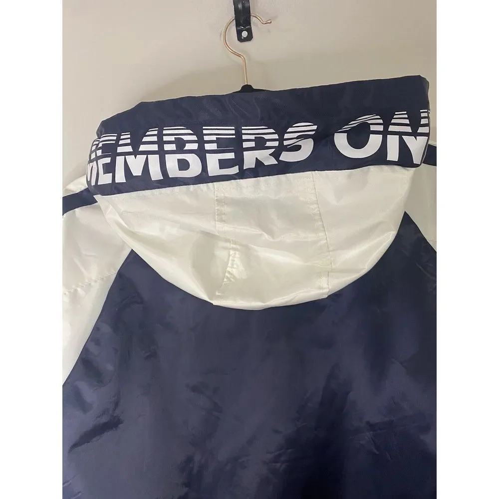 Vintage Patriotic Members Only Jacket Men's Size Small Europe Craft Zip Up‎ 90s